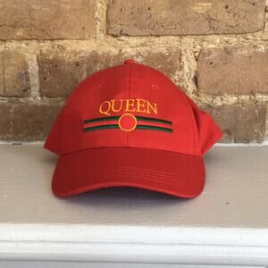 NWOT Queen embroidered adjustable baseball hat
